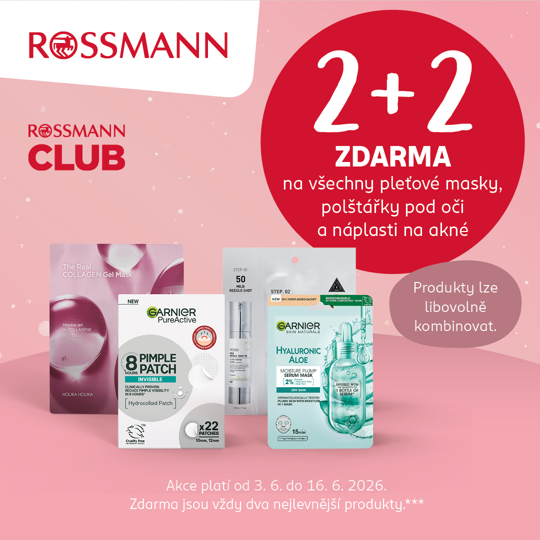 2+2 na pleťové masky